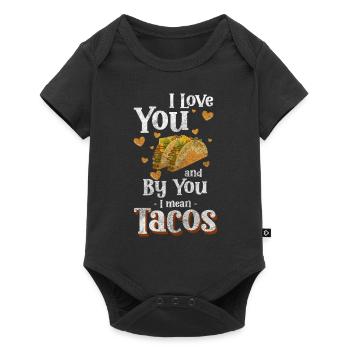 Célébrations Taco Latino Cinco de Mayo - Body à manches courtes Premium Bébé - noir - Devant