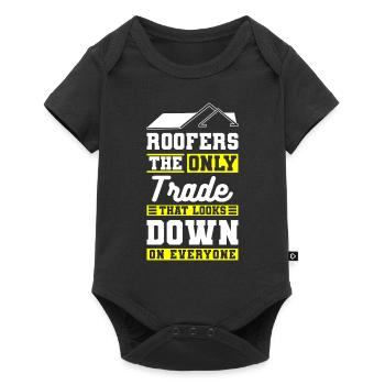 Carpenter Roof House - Baby Premium short-sleeve bodysuit - black - Front