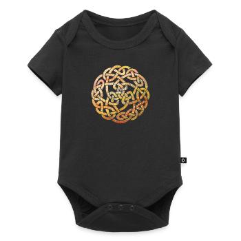 Noeud celtique 5 e 37 - Body à manches courtes Premium Bébé - noir - Devant