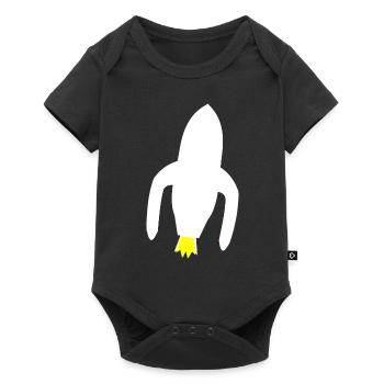 The Space Pioneers - Baby Premium short-sleeve bodysuit - black - Front