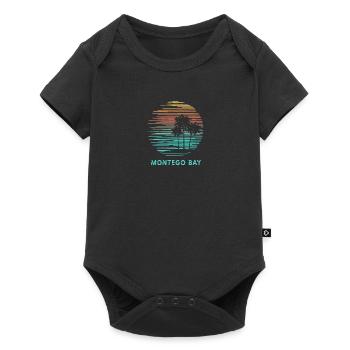 Montego Bay Jamaica Cool Souvenir Vacation - Baby Premium short-sleeve bodysuit - black - Front