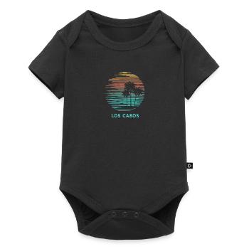 Los Cabos Mexique Cool Souvenir Vacances Artistique - Body à manches courtes Premium Bébé - noir - Devant