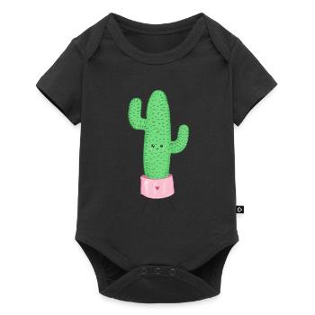 Sweet cactus - Baby Premium short-sleeve bodysuit - black - Front