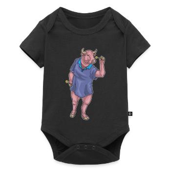 Bull Dart Dart - Body à manches courtes Premium Bébé - noir - Devant