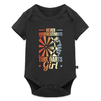 Funny Kickboxer - Baby Premium short-sleeve bodysuit - black - Front