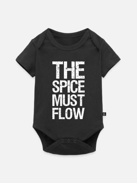 the spice must flow - Baby Premium Kurzarmbody - Schwarz