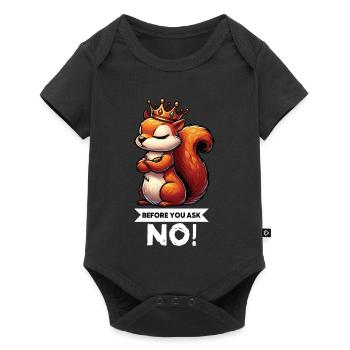 Before You Ask Squirrel Squirrel Rodent - Baby Premium short-sleeve bodysuit - black - Front