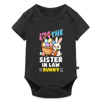 Happy Easter Sweet Easter Bunny Egg Hunt Easter Eggs - Baby Premium short-sleeve bodysuit - black - Front