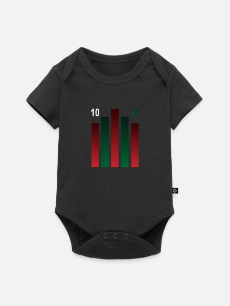 Maroc - Body à manches courtes Premium Bébé - noir