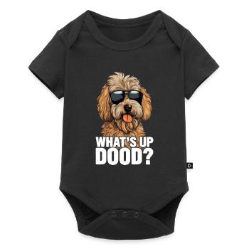 Goldendoodle Whats Up Dood - Body à manches courtes Premium Bébé - noir - Devant
