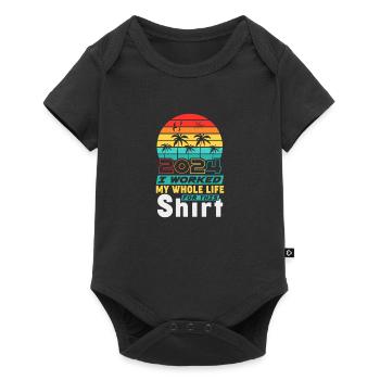 Retired 2024 I Worked My Whole Life For This - Baby Premium short-sleeve bodysuit - black - Front