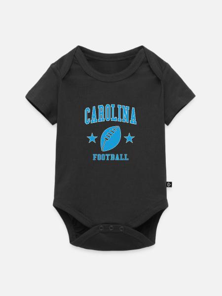 Carolina Football - Baby Premium Kurzarmbody - Schwarz