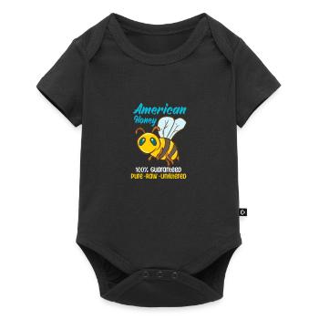 American Honey Pure Unfiltered - Baby Premium Kurzarmbody - Schwarz - Vorne