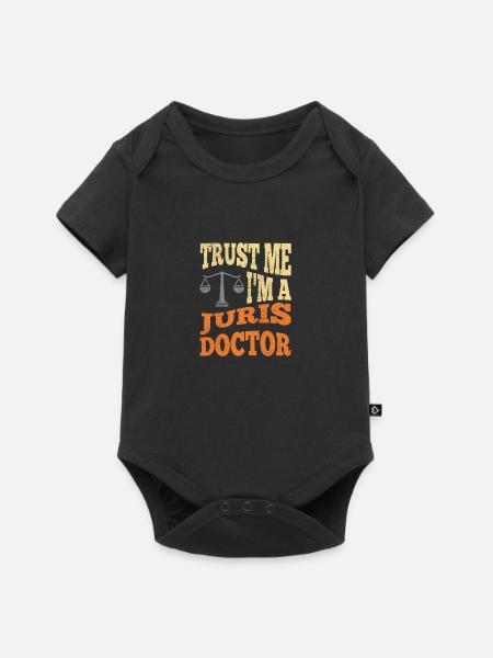 Trust Me I'm A Juris Doctor - Baby Premium Kurzarmbody - Schwarz
