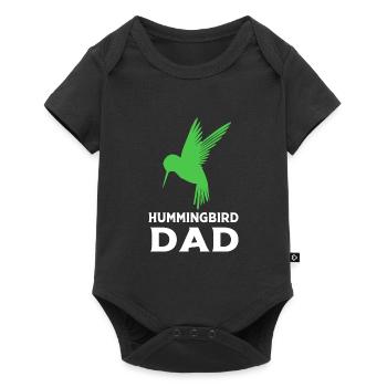 Hummingbird - Baby Premium short-sleeve bodysuit - black - Front