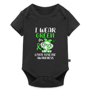 Liver disease - Baby Premium short-sleeve bodysuit - black - Front