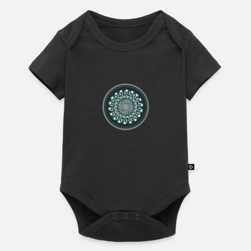 espace - Body à manches courtes Premium Bébé - noir