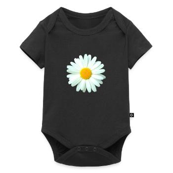 Marguerite - Body à manches courtes Premium Bébé - noir - Devant
