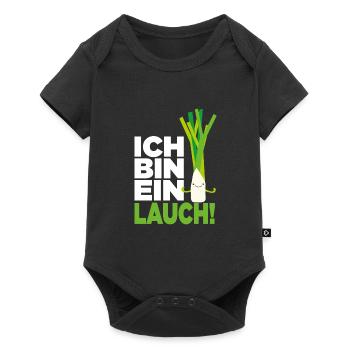Ich bin ein Lauch - Baby Premium Kurzarmbody - Schwarz - Vorne