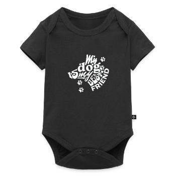 Mon meilleur ami N°1 - Body à manches courtes Premium Bébé - noir - Devant