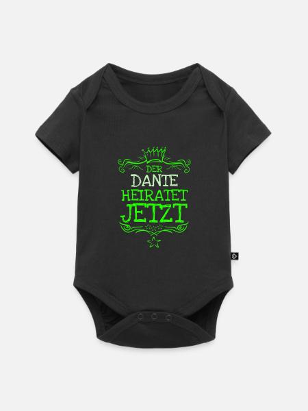 Dante als Bachelor - Baby Premium Kurzarmbody - Schwarz