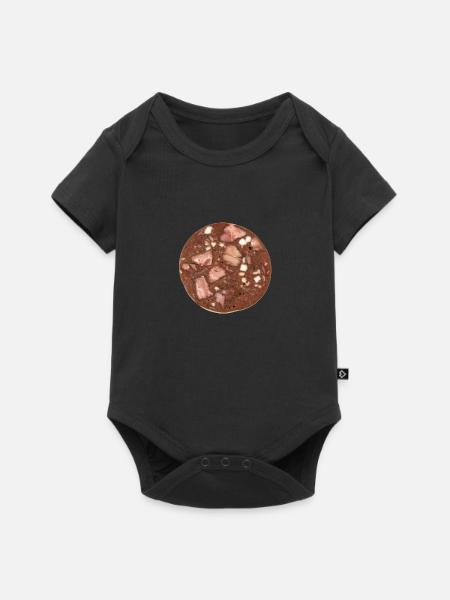 black pudding - Baby Premium short-sleeve bodysuit - black