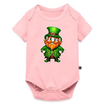 Saint Patrick's Day Irish Leprechaun Leprechaun Imp - Baby Premium short-sleeve bodysuit - rose - Front