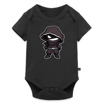 Mysterious little anime ninja - Baby Premium short-sleeve bodysuit - black - Front