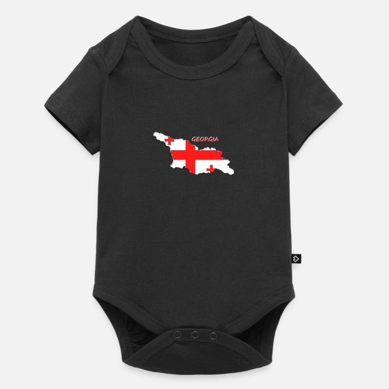 GEORGIA - Body à manches courtes Premium Bébé - noir