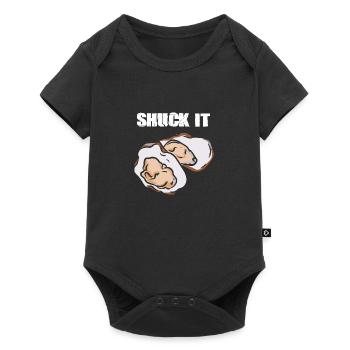 Shuck It - Baby Premium Kurzarmbody - Schwarz - Vorne