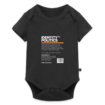 Identity Politics Pride Lgbtq Rainbow Transgender - Baby Premium Kurzarmbody - Schwarz - Vorne