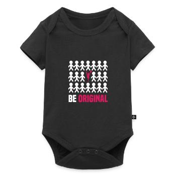 Be Original Cheerleading Cheerleader Cheerdance Gy - Baby Premium Kurzarmbody - Schwarz - Vorne