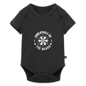 Unbeatable On The Board Dart Player Darting Darts - Baby Premium short-sleeve bodysuit - black - Front