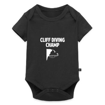 Cliff Diving Champ Cliff Diver Cliff Jumping Tombs - Baby Premium short-sleeve bodysuit - black - Front