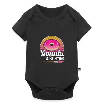 Painter - Baby Premium short-sleeve bodysuit - black - Front
