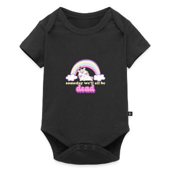 Sarcastic Someday We'll All Be Dead Retro Dark - Baby Premium short-sleeve bodysuit - black - Front