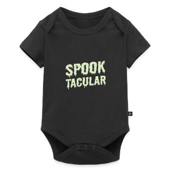 Halloween Shirt Spooktacular Costume Gift Tee - Body à manches courtes Premium Bébé - noir - Devant