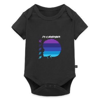 Zodiac sign Scorpio - Baby Premium short-sleeve bodysuit - black - Front