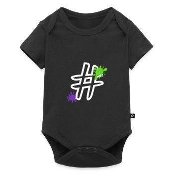 Hashtag - Body à manches courtes Premium Bébé - noir - Devant
