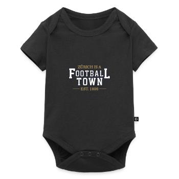 Züri - Baby Premium short-sleeve bodysuit - black - Front