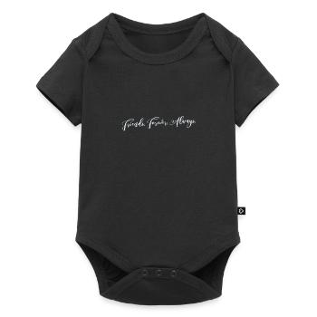 amis pour toujours - Body à manches courtes Premium Bébé - noir - Devant