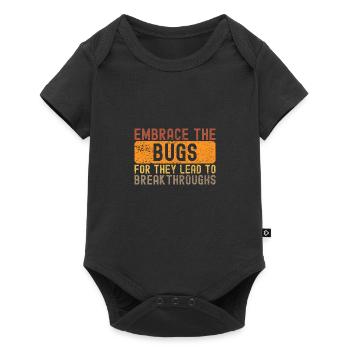 Programming Programmer Coding Motivation - Baby Premium Kurzarmbody - Schwarz - Vorne