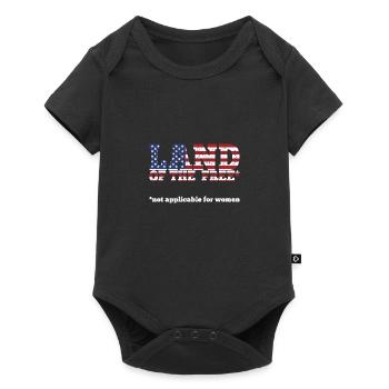 Land Of The Free Not For Women Pro Choice - Baby Premium short-sleeve bodysuit - black - Front