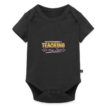 Teacher Teacher’s Jam Cadeau de l’enseignant - Body à manches courtes Premium Bébé - noir - Devant
