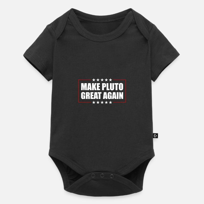 Pluto Make Pluto Great Again - Baby Premium Kurzarmbody - Schwarz
