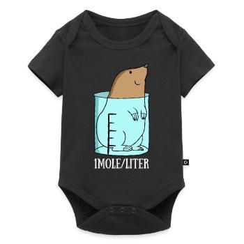 chemistry - Baby Premium short-sleeve bodysuit - black - Front