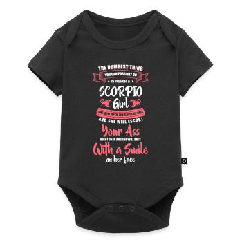 Horoscope Sting - Baby Premium short-sleeve bodysuit - black - Front