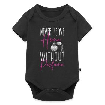 Perfume Connoisseur Body Care Fragrance Spray - Baby Premium short-sleeve bodysuit - black - Front