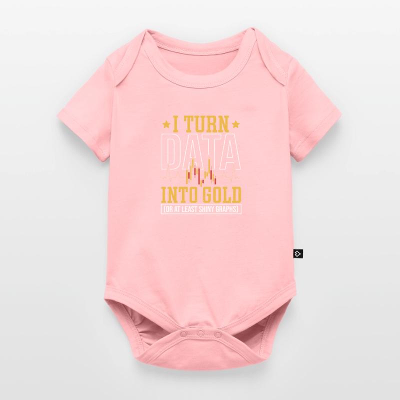 Statistics, Data Processing, Data Science Baby Premium short-sleeve bodysuit