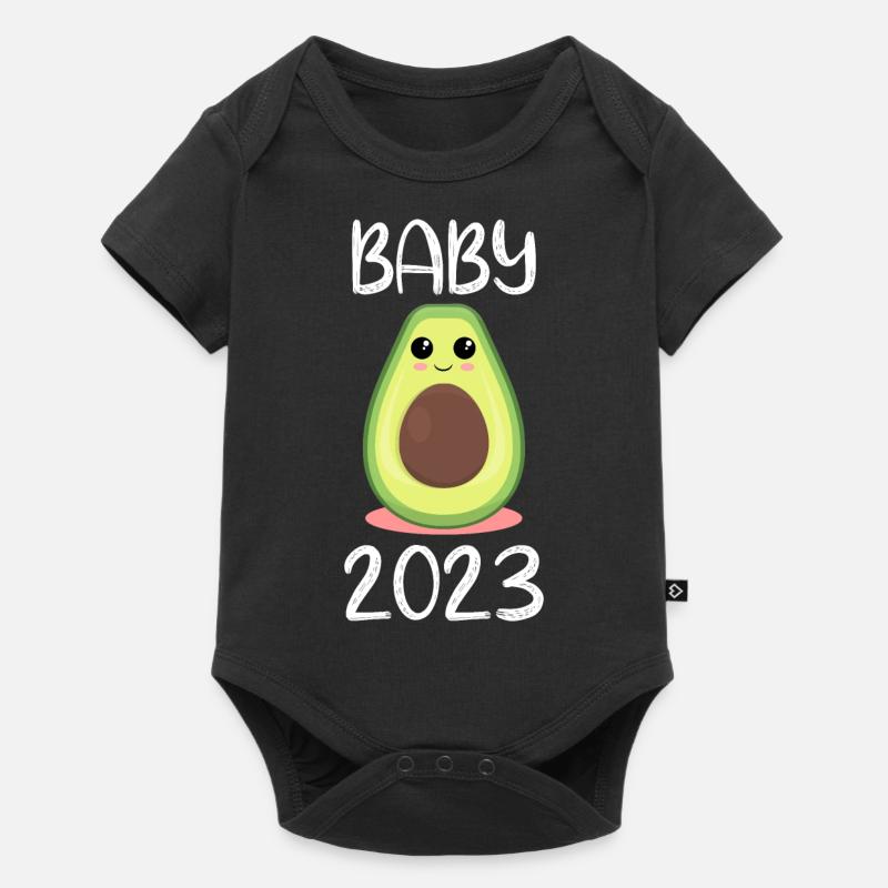 Bébé 2023 - Mignon bébé avocat - Body à manches courtes Premium Bébé - noir